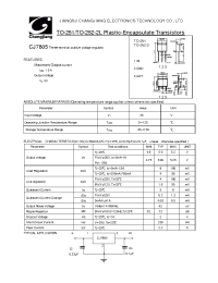 Datasheet CJ7805 manufacturer Jiangsu